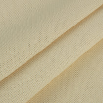 Канва K04 " Gamma" Aida №14 цв. 100% хлопок 150 x 100 см ± 2 см кремовый
