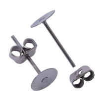 " Zlatka" Швензы " гвоздики" DC- 072/ 10 10 шт №03 под черный никель